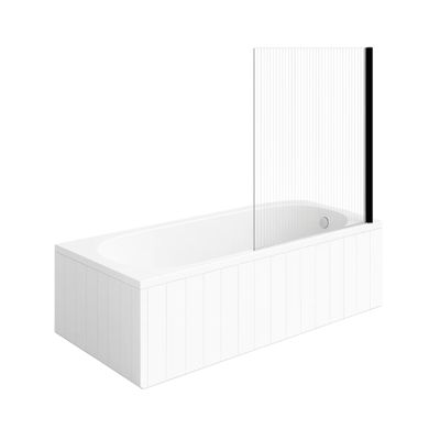 Baignoire droite VILLEROY & BOCH O.Novo 160 x 70 cm + Pare bain droite AURYS Raywall