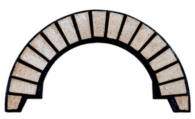 Arcade sienne pour habillage four à bois Ephrem L'Essentiel et L'Authentique