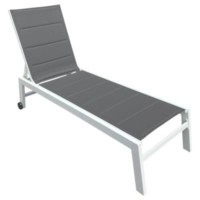 Bain de soleil BARBADOS en textilène aluminium HAPPY GARDEN - vue 3