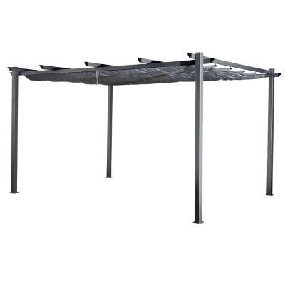Pergola autoportante 3 × 4m CASSIS structure aluminium - vue 9