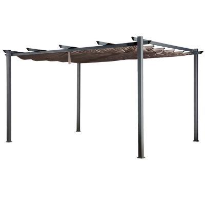 Pergola autoportante 3 × 4m CASSIS structure aluminium - vue 10