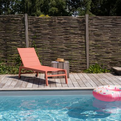 Bain de soleil BARBADOS en textilène aluminium HAPPY GARDEN - vue 4