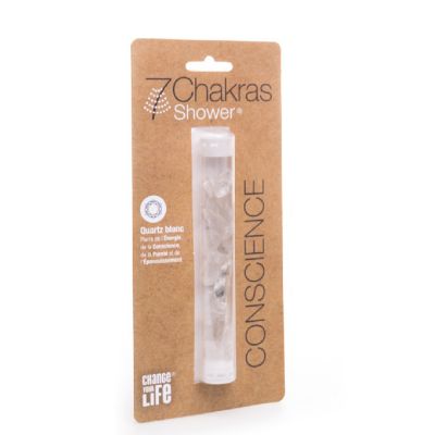 Recharge Quartz blanc pour douchette Tubo conscience 7ChakrasShower Change your life
