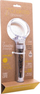 Douchette 1 jet Œil de tigre 8 cm 7ChakrasShower Change your life