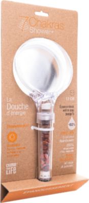 Douchette 1 jet Cornaline 12 cm 7ChakrasShower Change your life
