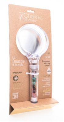 Douchette 1 jet Harmonie 12 cm 7ChakrasShower Change your life
