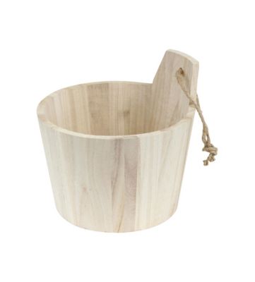 Seau naturel en bois Oslo Equipstore Création