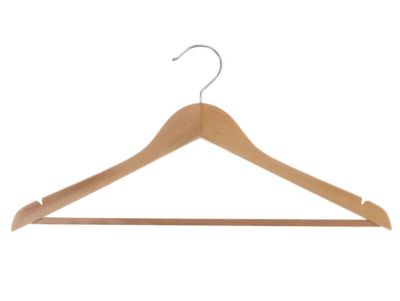 Ensemble de 9 cintres en bois Manhattan