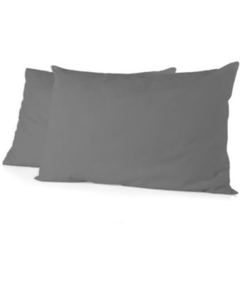 Home Linge Passion Lot de 2 taies d'oreiller - 50 x 70 cm Gris - vue 2