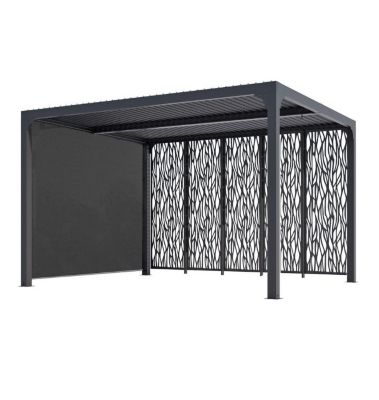 Pergola bioclimatique 10.80m² Habrita PER36M30RBI
