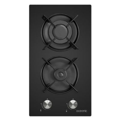 Plaque de Cuisson - Table a GAZ Domino gaz OCEANIC - Verre - Noir