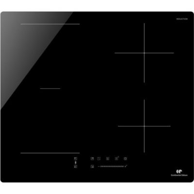 Table de cuisson à induction CONTINENTAL EDISON 4 foyers dont 1 zone flex L59 x P52 cm CETI4ZFLEXB2 - vue 5