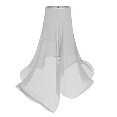 Moustiquaire ciel de lit bébé blanc Kocoon 100 x 56 cm