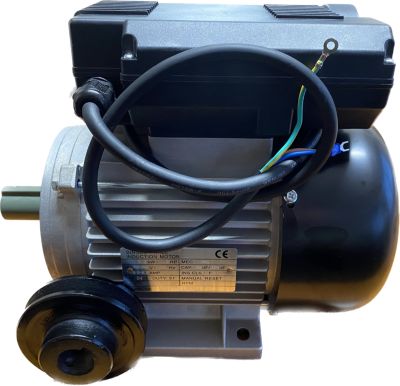 Moteur électrique 3CV/ avec poulie DOMAC - vue 2