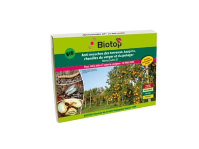 Nématodes Sf contre mouches des terreaux, taupins, chenilles du verger et du potager Biotop (50 mill
