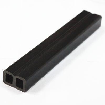 Lambourde composite Greendeck noire L.220 cm