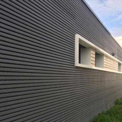 Clin pour bardage composite Greenwall Claire Voie anthracite - L.2,6 m