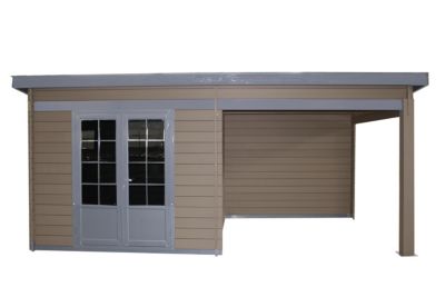 Abri de jardin Green Outside en bois composite ép.28mm