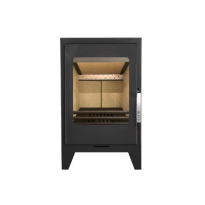 Poêle à bois étanche OSCAR 4 8 kW acier et fonte bûches 30 cm sortie Ø150 mm
