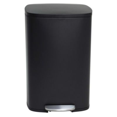 Poubelle de cuisine à pédale Kitchen Move Admiral noir 50 L - Kitchen Move