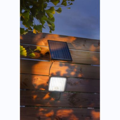 G2612 Projecteur solaire LED 2000 lm 90 SMD détecteur télécommande panneau détachable