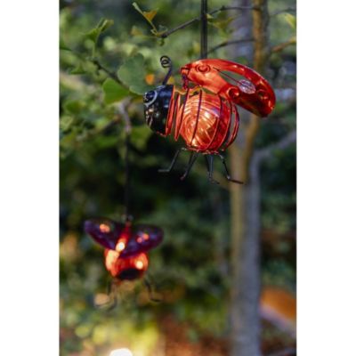 Coccinelle solaire clipsable GALIX Luminaires solaires Métalverre 2 Lumens 8h d'éclairage - vue 2