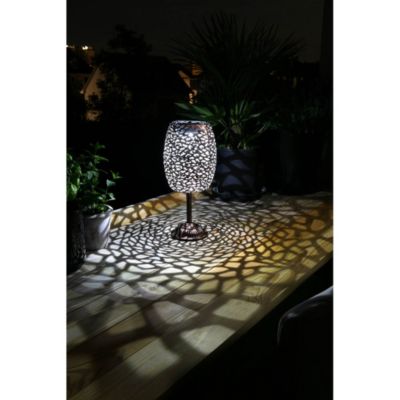 Lanterne solaire GALIX G2003 Métal LED 10 lumens H35 cm - vue 3