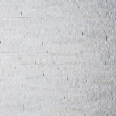 Plaquette de parement Snow White pierre naturelle (vendue au carton)