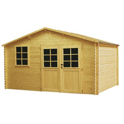 Abri de jardin en bois Ewann