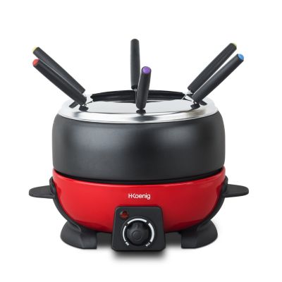 HKoenig Machine À Fondue Électrique Alp1800 6 Personnes 2l 800w Noir - vue 2