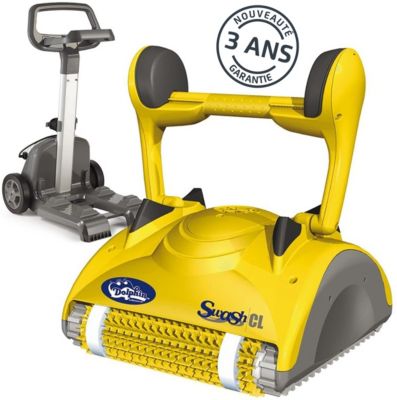 Robot electrique de piscine fond et parois SWASH CL DOLPHIN