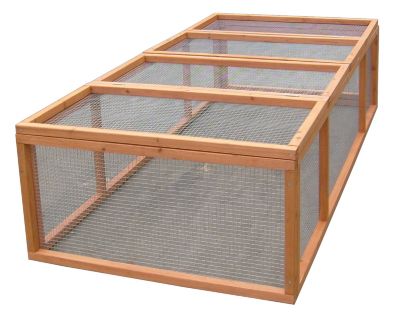 Enclos grillagé pour lapins et rongeurs - 1,62m²