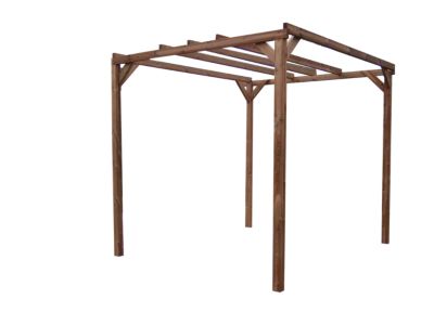 Pergola autoportante en bois 3 x 2 96 m Habrita
