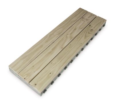 Plancher de terrasse épicéa Xtiles Crossover L118 x l.39 cm