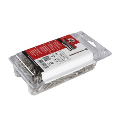 SO GARDEN Lot de 200 vis autoforantes anti fendage Cobra .0.16 x .0.12