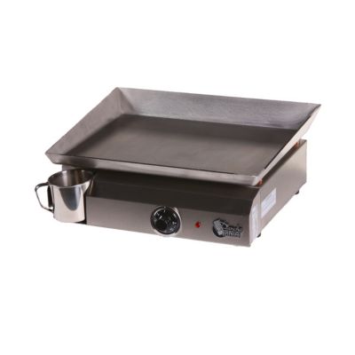 Plancha Electica acier époxy plaque inox
