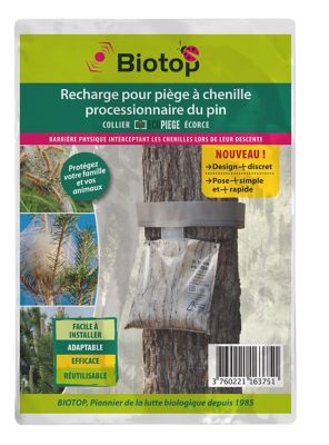 Recharge sac pour piège à processionnaire du pin Biotop Ecopiège écorce