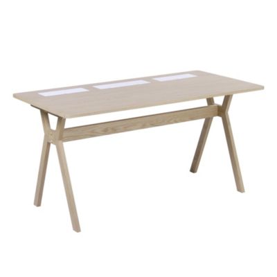 Bureau scandinave effet chêne l. 120 cm Homesight Mobox - Hom