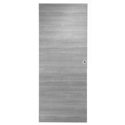 Porte coulissante Summa gris clair H.204 x l.93 cm