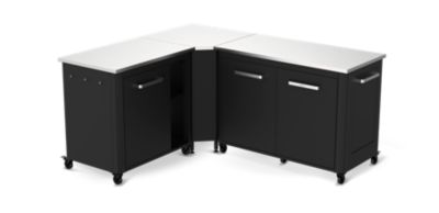 Cuisine extérieure modules 120 cm + 90 cm avec angle Cozze