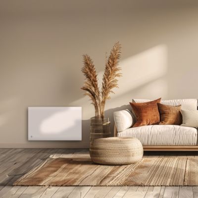 Radiateur électrique ESPRIT 1000W WIFI connecté inertie fonte Plug & Play thermostat réparable