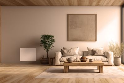 Radiateur électrique inertie fonte 1000W Bestherm Méo