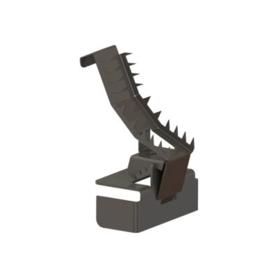 Support à raclette pour brasero acier Oyat