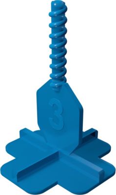 Sachet 100 croisillons à vis autonivelants 3mm en X Pavilift