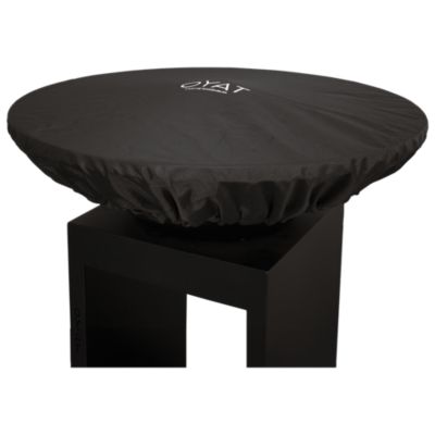 Housse de protection pour brasero ?.58 et ?.68 cm noir Oyat