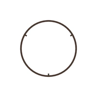 Rebord de rétention pour brasero Oyat