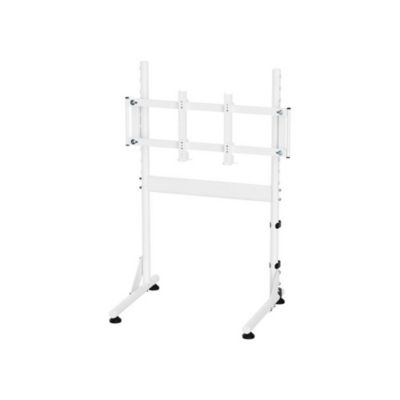 Support écran simulation OPLITE NitroKart V2 blanc réglable