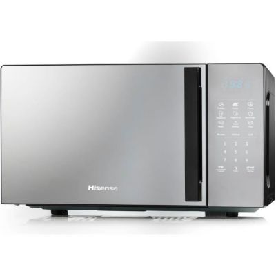 Hisense Micro-ondes - H20MOMBS4HG - 20L - 700W - 9 Fonctions - Couleur Miroir Gris - vue 4