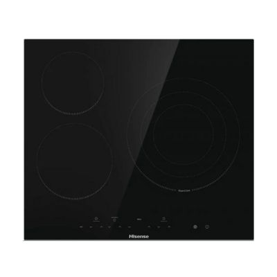 Plaque Vitrocéramique HISENSE E6332BSCE – 3 Foyers 5700W Noir - vue 6
