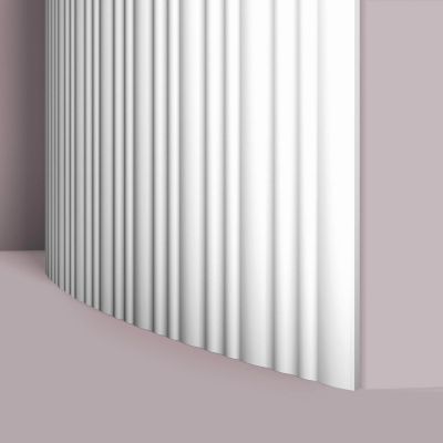 3d panneau mural NMC ARSTYL CALANDO FLEX Noel Marquet flexible Lambris mural Panneau acoustique Moulure flexible 2 m